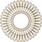 Ekena Millwork Cornelius Wood Fretwork Pierced Ceiling Medallion, Birch, 16"OD x 6"ID x 1/4"T CMWP16X0250CRBI - alternate 3